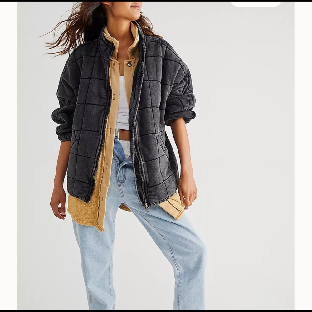 Free people dolman Jean jacket